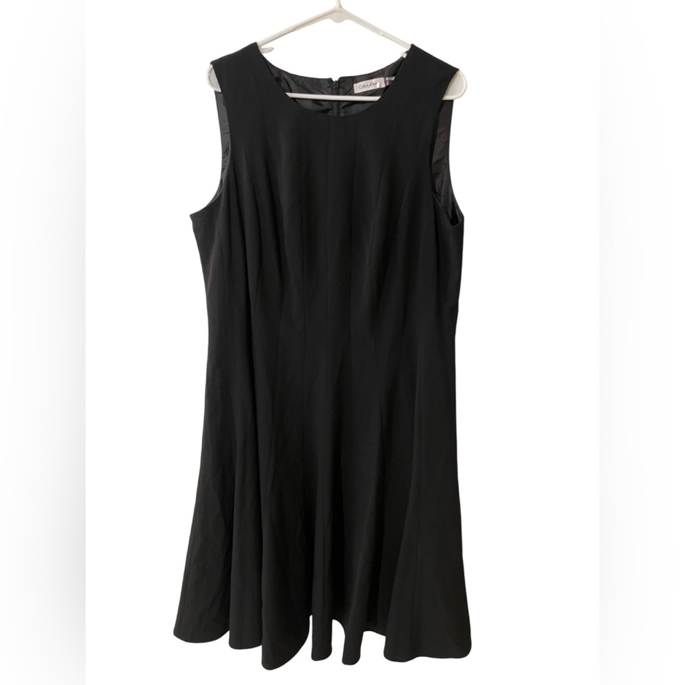 Calvin Klein Classic Black Midi Dress